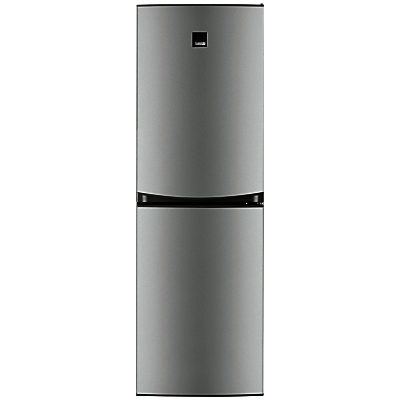 Zanussi ZRB35212XA Freestanding Frost Free Fridge Freezer, A+ Energy Rating, 60cm Wide, Stainless Steel